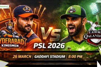 PSL 2026 First Match: Lahore Qalandars vs Hyderabad Kingsmen Playing XI, Match Details and Ticket Buying Guide