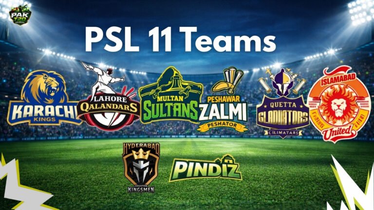 PSL 11 Teams