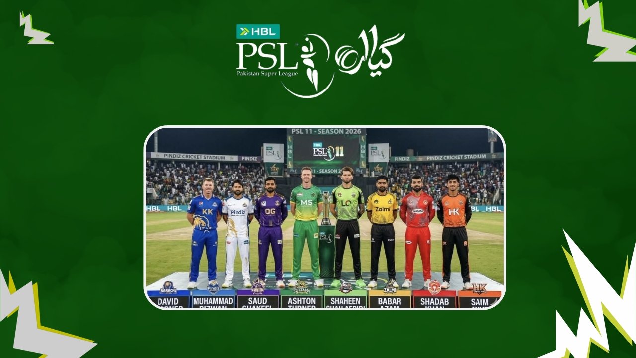 PSL 2026 All Team Captains
