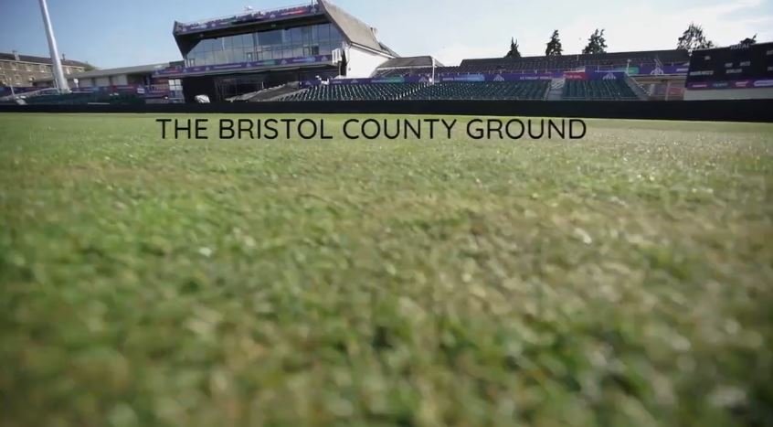 Bristol County Ground in Bristol 