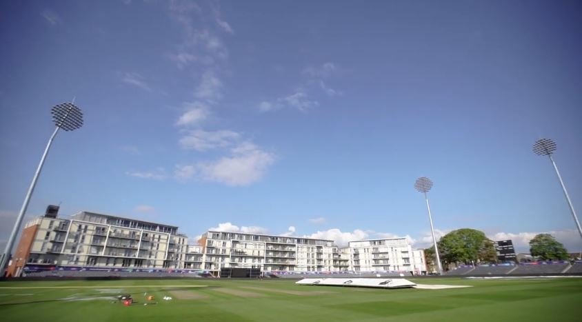 Bristol County Ground in Bristol