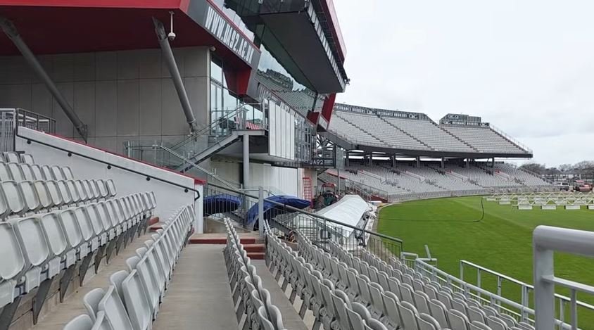 Old Trafford Cricket Ground in Manchester