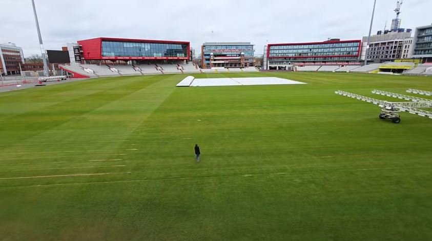 Old Trafford Cricket Ground in Manchester