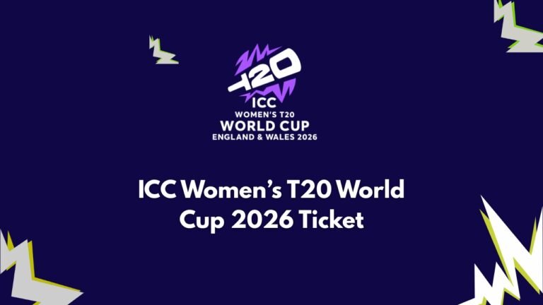 ICC Women’s T20 World Cup 2026 Ticket