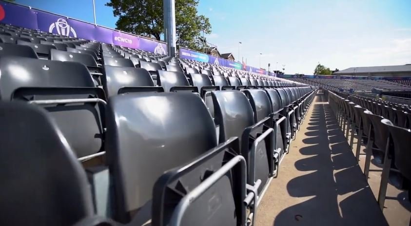 Bristol County Ground in Bristol 